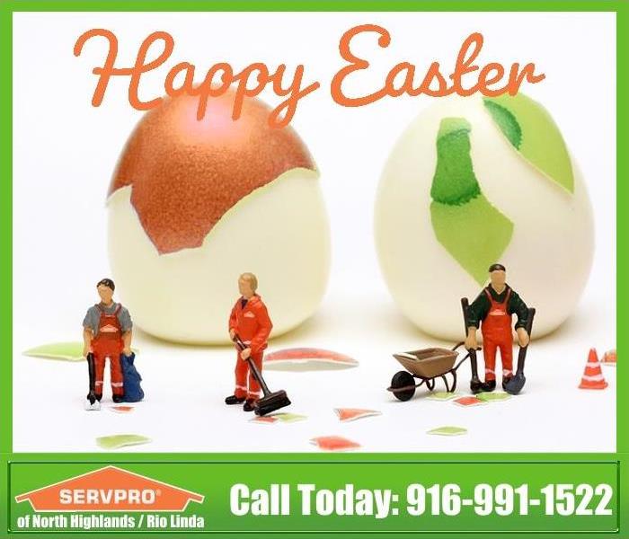 Happy Easter from the SERVPRO of North Highlands / Rio Linda Team!